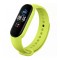 Каишка за Xiaomi Mi Band, M5, M6 фитнес гривна, Лайм