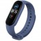 Каишка за Xiaomi Mi Band, M5, M6 фитнес гривна, Тъмно син