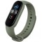Каишка за Xiaomi Mi Band, M5, M6 фитнес гривна, Войнишко зелено