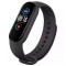 Каишка за Xiaomi Mi Band, M5, M6 фитнес гривна, Черна