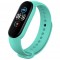 Каишка за Xiaomi Mi Band, M5, M6 фитнес гривна, Светло зелено