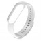 Каишка за Xiaomi Mi Band M3, M4 фитнес гривна, Бяла