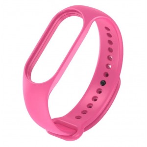 Каишка за Xiaomi Mi Band M3, M4 фитнес гривна, Тъмно розово Каишка за Xiaomi Mi Band M3, M4 фитнес гривна, Тъмно розово