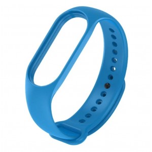 Каишка за Xiaomi Mi Band M7 фитнес гривна, Светло син