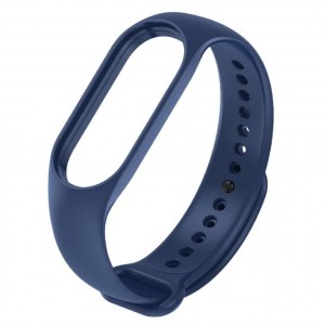 Каишка за Xiaomi Mi Band M3, M4 фитнес гривна, Тъмно син Каишка за Xiaomi Mi Band M3, M4 фитнес гривна, Тъмно син