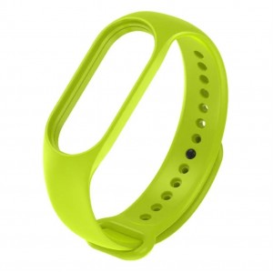 Каишка за Xiaomi Mi Band M7 фитнес гривна, Лайм Каишка за Xiaomi Mi Band M7 фитнес гривна, Лайм