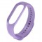 Каишка за Xiaomi Mi Band M3, M4 фитнес гривна, Светло лилаво