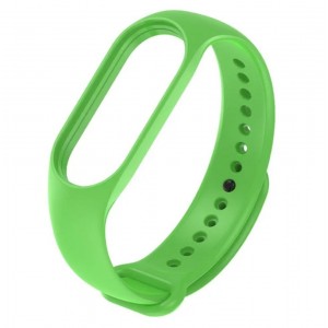 Каишка за Xiaomi Mi Band M7 фитнес гривна, Зелена Каишка за Xiaomi Mi Band M7 фитнес гривна, Зелена