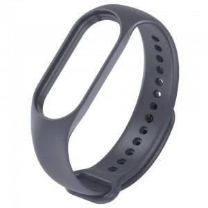 Каишка за Xiaomi Mi Band M3, M4 фитнес гривна, Сиво Каишка за Xiaomi Mi Band M3, M4 фитнес гривна, Сиво