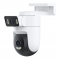 Камера за наблюдение Xiaomi Outdoor Camera CW500 Dual, Външна, Wi-Fi, 2.5K, IP66, AI детекция, Цветно нощно, Двупосочно аудио, Бяла