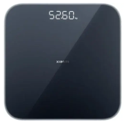 Кантар Xiaomi Mi Smart Scale S200, До 150 кг, Bluetooth връзка, Закалено стъкло, Тъмно сив