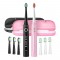 Комплект електрическа четка за зъби Fairywill FW-507 Plus Sonic Toothbrush, 40000 движения на четката/мин, 5 Програми, Черен и Розов