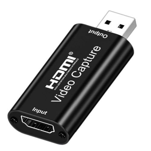 Конвертор за видео връзка HDMI към USB 4K HDVC2, 4K 30Hz вход / 1080p 30Hz изход, HDMI карта за заснемане, Съвместима с Windows, MacOS, Android, L-PCM аудио поддръжка, USB 2.0, Стрийминг и конференции
