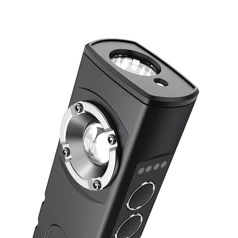 Многофункционално LED фенерче Superfire G20, С лазер, 5+5W, 500 лумена, Зареждане USB-C, Акумулатор 2000 mAh, IP44, Алуминий