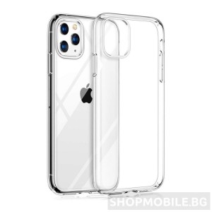 Комплект Стъклен протектор, Tempered Glass 2,5D, Full Glue + Тънък прозрачен силиконов кейс Комплект Стъклен протектор, Tempered Glass 2,5D, Full Glue + Тънък прозрачен силиконов кейс