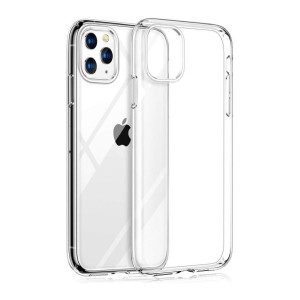 Висококачествен силиконов кейс за iPhone 11 Pro Max, NORDIC Crystal Clear, 2мм, Кристално прозрачен Висококачествен силиконов кейс за iPhone 11 Pro Max, NORDIC Crystal Clear, 2мм, Кристално прозрачен