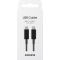 Оригинален кабел Samsung USB-C to USB-C Cable Samsung, 100W, 5A, 1.8m, EP-DX510JBEGEU, Черен 
