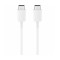 Оригинален кабел Samsung EP-DW767JWE, 25W, 3A, 1.80 метра, Бял