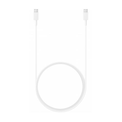 Оригинален кабел Samsung EP-DA705BWE Type-C to Type-C, 1 метър, Бял