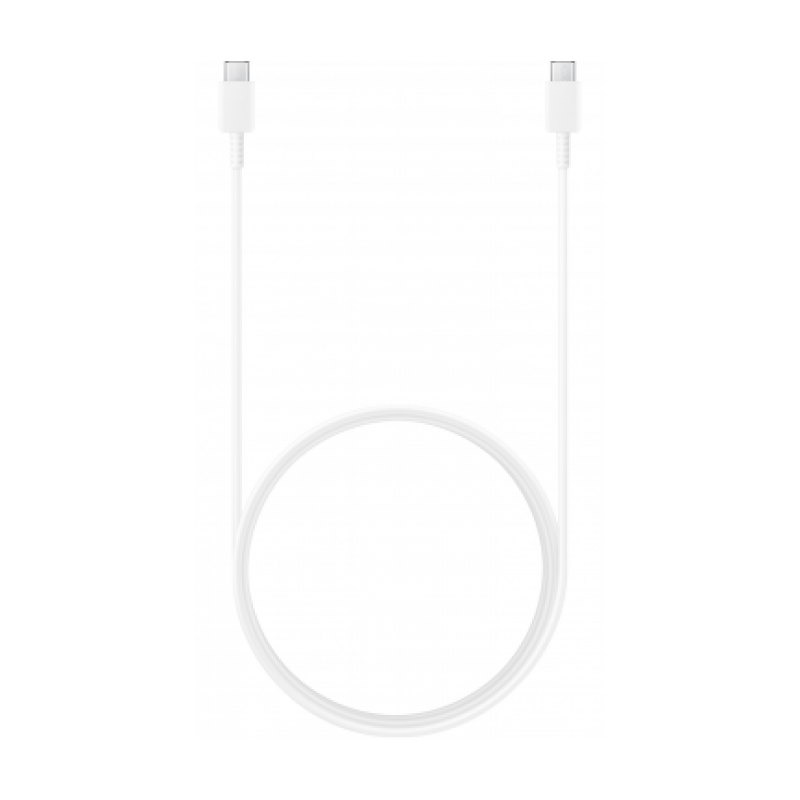 Оригинален кабел Samsung EP-DA705BWE Type-C to Type-C, 1 метър, Бял