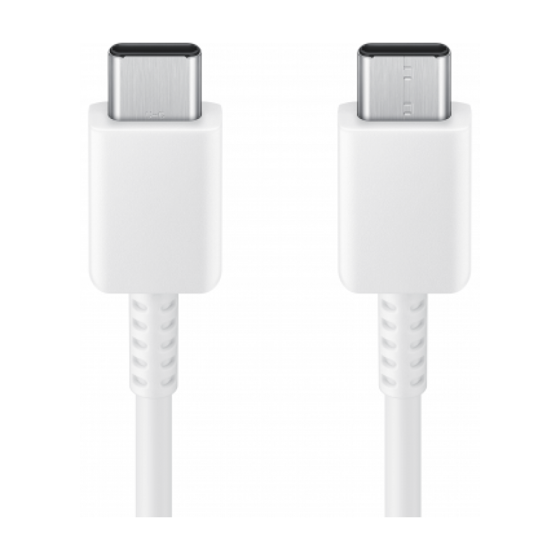 Оригинален кабел Samsung EP-DA705BWE Type-C to Type-C, 1 метър, Бял