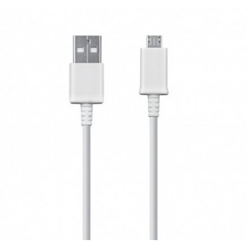 Оригинален кабел Samsung microUSB Data Cable 1.5m/ ECB-DU4EWE, Бял 