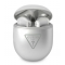 Оригинални безжични слушалки Guess wireless earphones GUTWST82TRS с тъч контрол, Водоустойчиви, Сребърни