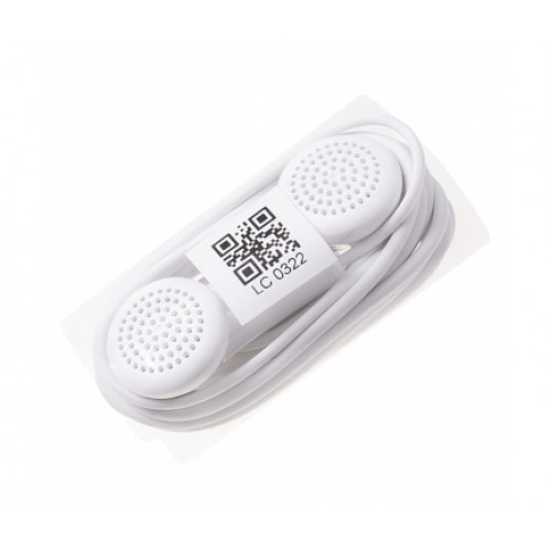 Оригинални слушалки Huawei In-Ear AM110, Микрофон, 3.5mm, Бели
