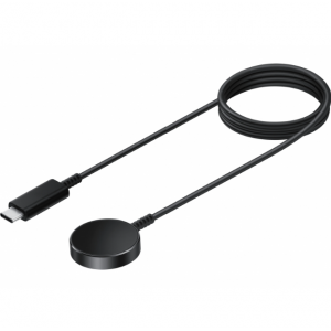 Оригинално бързо безжично зарядно устройство Samsung Galaxy Watch Series, USB-C, EP-OR900BBEGWW, Черен
