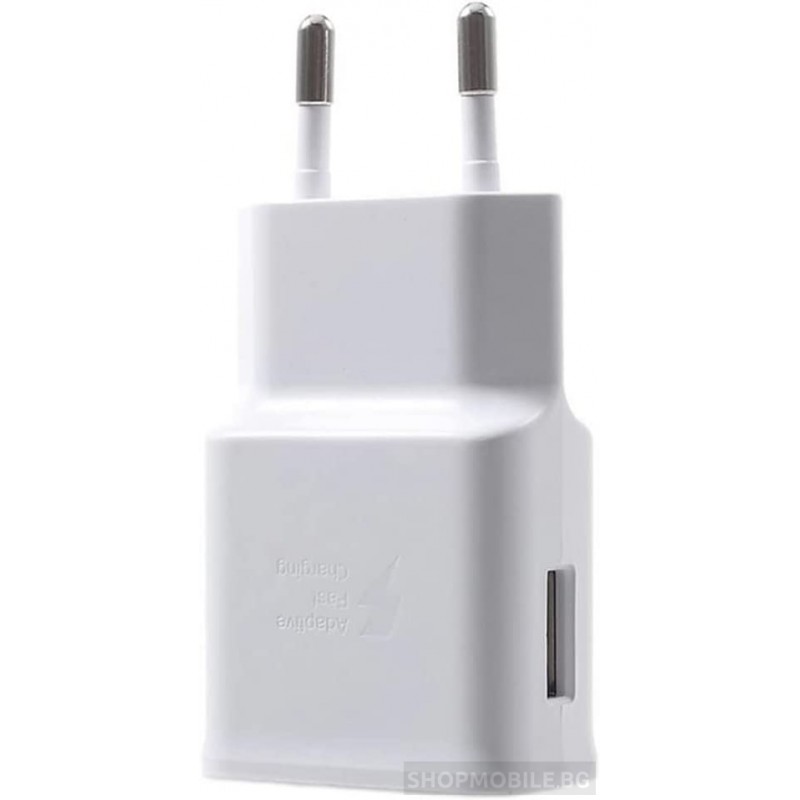 Оригинално зарядно Samsung Type-C Travel Charger EP-TA200EBE + EP-DG970BBE, Бяло