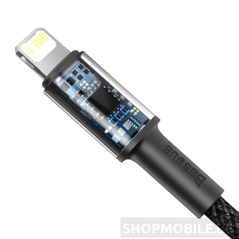 Кабел Baseus Braided Cable Type-C to Lightning, PD, 20W, 1 метър