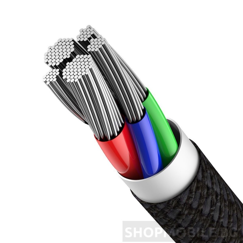 Кабел Baseus Braided Cable Type-C to Lightning, PD, 20W, 1 метър