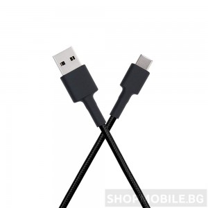 Плетен кабел Xiaomi Mi Braided кабел от USB-A към USB-C Плетен кабел Xiaomi Mi Braided кабел от USB-A към USB-C