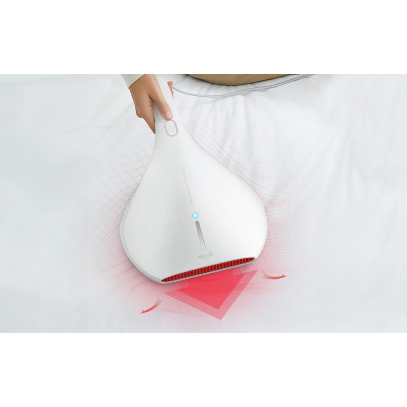 Прахосмукачка Xiaomi Deerma Mite CM800, 450W, Против акари, UV светлина, 13000Pa, 8000 rpm, HEPA филтър