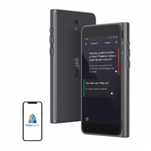 Преводач TIMEKETTLE T1, Български и офлайн превод на още 44 езика, Световен часовник, Валутни курсове в реално време, Гласови бележки, Сив Преводач TIMEKETTLE T1, Български и офлайн превод на още 44 езика, Световен часовник, Валутни курсове в реално време, Гласови бележки, Сив