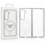 Предпазен калъф за Samsung Galaxy Z Fold8 Ultra, MagSafe Твърд PVC, Прозрачен