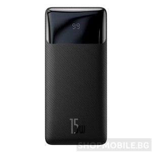 Преносима батерия Baseus Bipow 20000mAh, 2xUSB, USB-C, 15W Преносима батерия Baseus Bipow 20000mAh, 2xUSB, USB-C, 15W