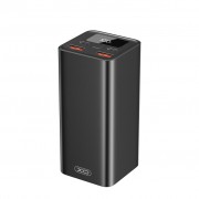 Преносима батерия XO PB97 Power Bank 20000 mAh 65W + Digital display, Зареждане на лаптопи, С кабел в комплекта, Черна Преносима батерия XO PB97 Power Bank 20000 mAh 65W + Digital display, Зареждане на лаптопи, С кабел в комплекта, Черна
