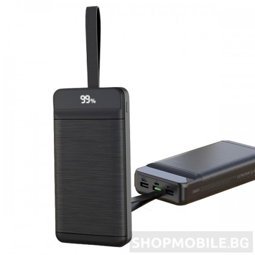 Преносима батерия XO-PR160 Power Bank 80000 mAh, Digital Display, LED, 20W PD, 22.5W QC Преносима батерия XO-PR160 Power Bank 80000 mAh, Digital Display, LED, 20W PD, 22.5W QC