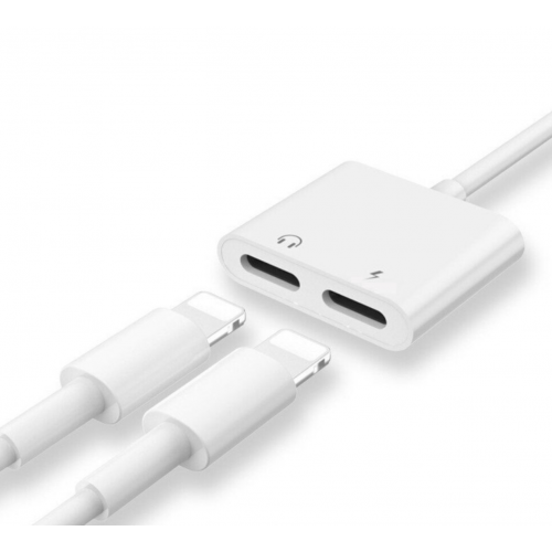 Преходник за Apple устройства XO NB-R172A от Lightning към 2 x Lightning