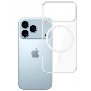 Защитен калъф Planet Tech MagSafe, Съвместим с iPhone 17 Pro, Прозрачен Защитен калъф Planet Tech MagSafe, Съвместим с iPhone 17 Pro, Прозрачен