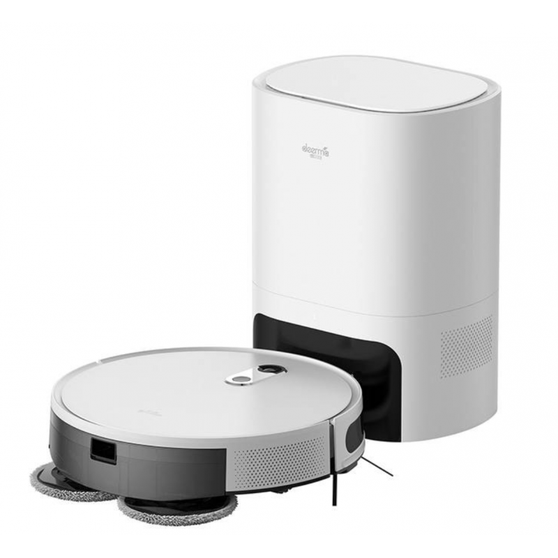 Робот прахосмукачка Deerma DEM-A10W, Auto-Empty Station, 300 ml, 2550 mAh, 20 V, 2200 Pa, Бяла