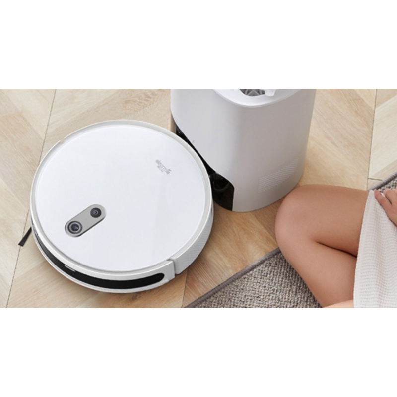 Робот прахосмукачка Deerma DEM-A10W, Auto-Empty Station, 300 ml, 2550 mAh, 20 V, 2200 Pa, Бяла