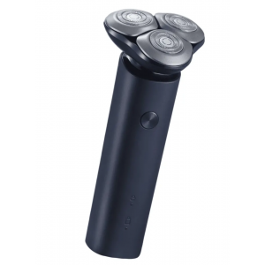 Самобръчначка Xiaomi Shaver S101, 3 глави, Сухо и мокро бръснене, До 60 дни време на работа, IPX7 водоустойчивост, Тъмносиня