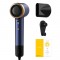 Сешоар Deerma CF50W, 1400W, Безчетков двигател, 11 режима, Йонизираща технология, Тъмносин