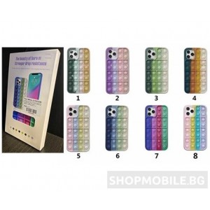 Силиконов гръб POP it за Apple iPhone Силиконов гръб POP it за Apple iPhone