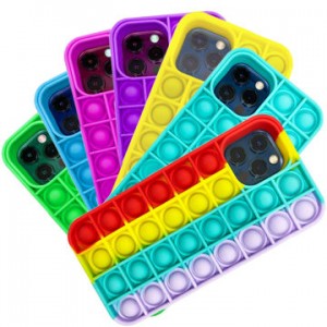 Силиконов гръб POP it за Apple iPhone Силиконов гръб POP it за Apple iPhone