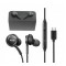 Оригинални слушалки Samsung by AKG Type C Stereo HF/ EO-IC100BBE, Кабел с управление на звука и микрофон, Черни
