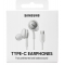 Оригинални слушалки Samsung by AKG Earphones IC-100BWE, Кабел с управление на звука и микрофон, Бели
