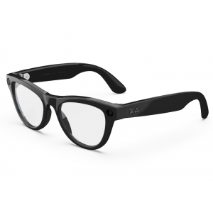 Смарт очила Ray-Ban Meta Skyler Gen1, Smart Glasses with AI, Size 52-20, 2F Clear / Cerulean Blue Lense, Shiny Black Смарт очила Ray-Ban Meta Skyler Gen1, Smart Glasses with AI, Size 52-20, 2F Clear / Cerulean Blue Lense, Shiny Black